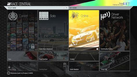 project cars ps initial setup options  initial race fps youtube