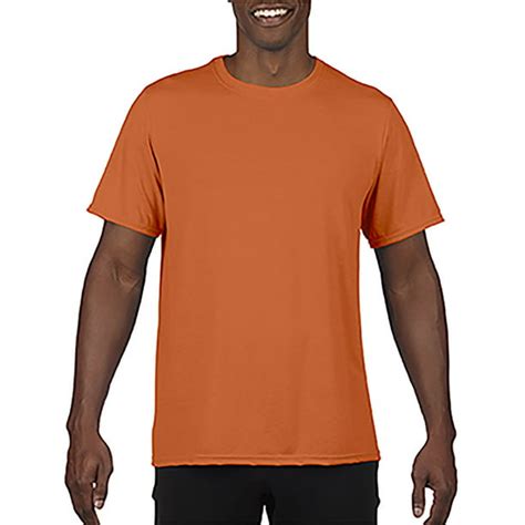 gildan  gildan adult performance  oz core  shirt sport orange