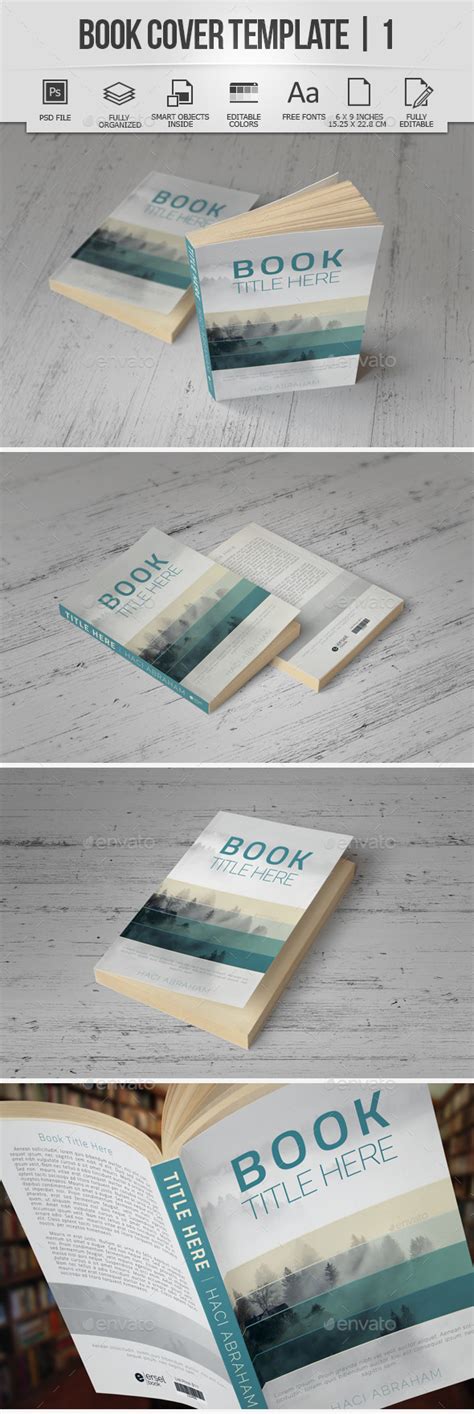 book cover template   erseldondar graphicriver
