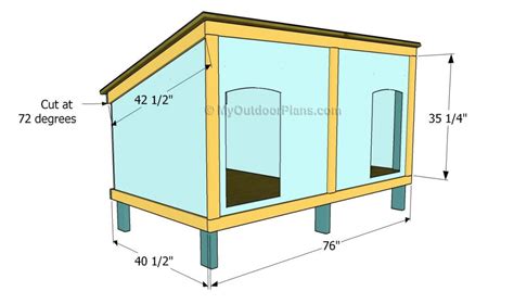 dog house plans   large dogs lovely merry dog house plans   small dogs  double