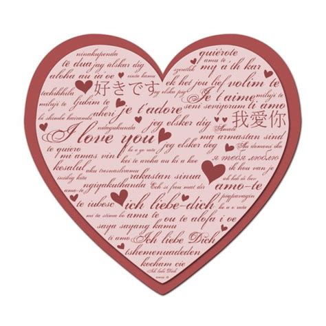 love  heart metal sign    inches