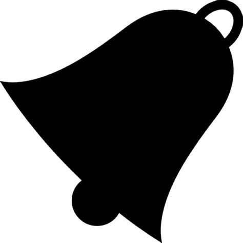 bell black shape icons