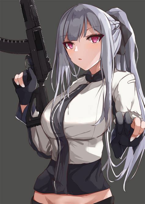 Achtergronden Ak 12 Girls Frontline Meisjes Frontline Lang Haar