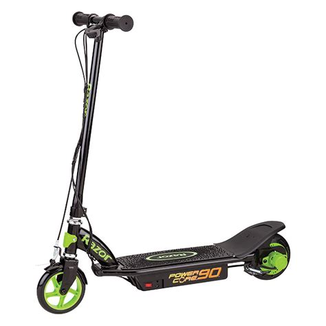 razor   green power core electric scooter