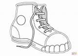 Coloring Sharpie Pages Getcolorings Shoes Pointe Impressive sketch template