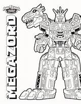 Power Ranger Rangers Para Colorir Dino Coloring Pages Desenhos Aniversário Megazord sketch template
