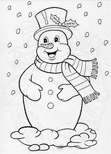 Snowman Christmas Coloring Pages Color Drawing Book Winter Sheets Snowmen Jolly Getdrawings Kids доску выбрать рождественские sketch template