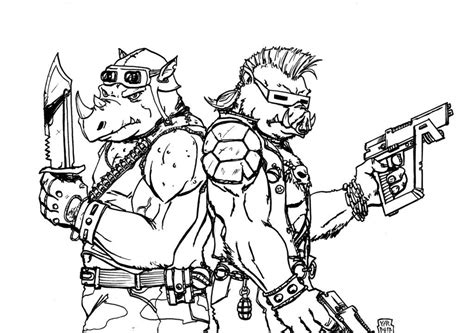 bebop  rocksteady  wizardofauz  deviantart bebop  rocksteady teenage mutant ninja