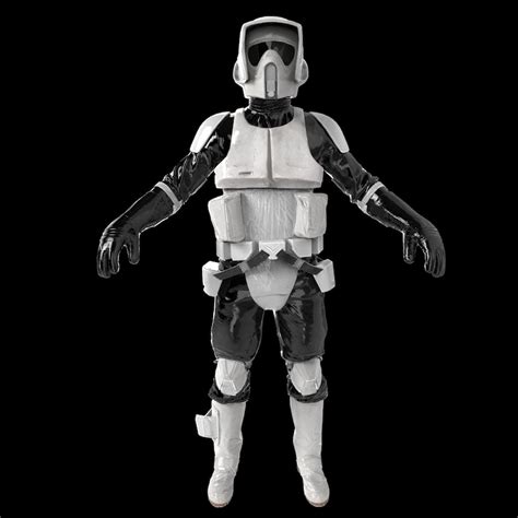 scout trooper wearable armor 3d model stl etsy australia