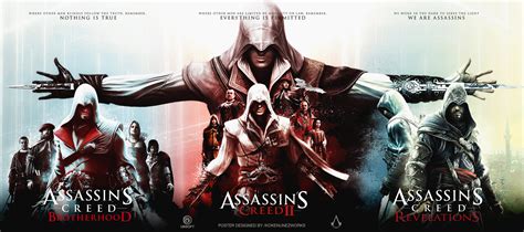 assassin s creed 2 ezio s trilogy alternative poster