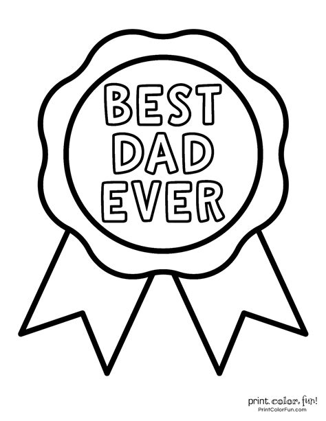 printable fathers day coloring pages print color fun