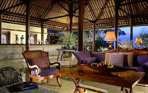 lobby at the four seasons resort bali at jimbaran bay