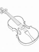 Geige Fiddle Mycoloring sketch template