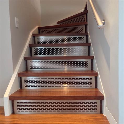 stair risers treads architectural grille