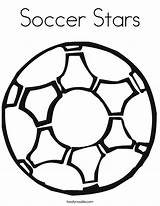 Soccer Coloring Pages Stars Ball Print Sport Boys Good Logos Clipart Noodle Twisty Lsu Clipartbest Player Let Twistynoodle sketch template