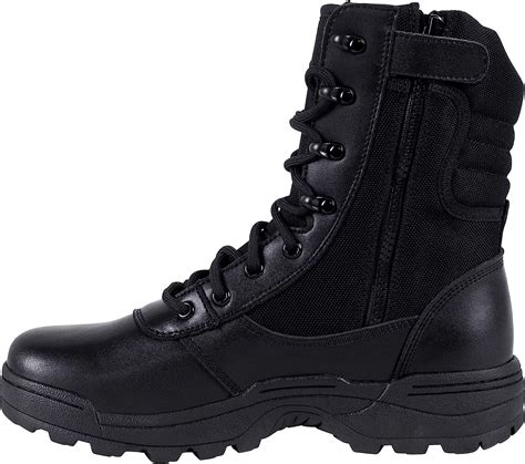 amazoncom rield mens military tactical work boots side zipper jungle army combat boots