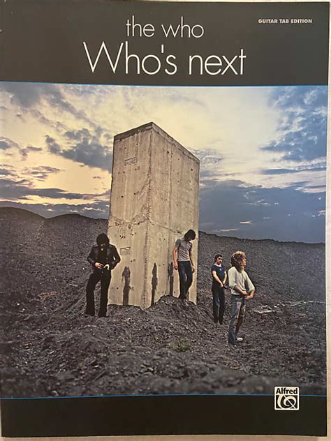 The Who Whos Next Guitar Tab Tablature Book Reverb
