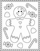 Gingerbread Jengibre Colorear Theorganisedhousewife Organised Wonder Cane Claus Basteln Navideño sketch template