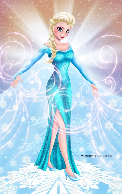 Elsa Frozen Fan Art 37239797 Fanpop
