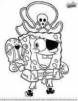 Coloring Pages Spongebob Colouring Halloween Color Book Printable Pirate Squarepants Cartoon Sheets Superhero Adult Characters Boys Coloringlibrary sketch template