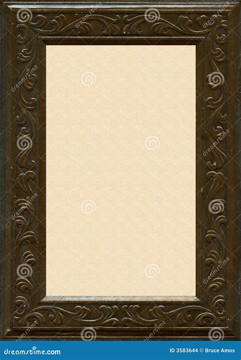leather frame stock photo image  paper view surface