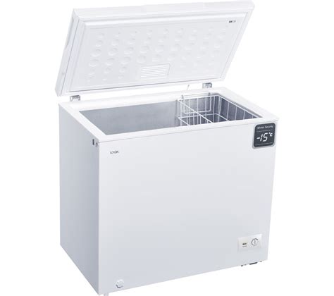buy logik lcfw chest freezer white  delivery currys