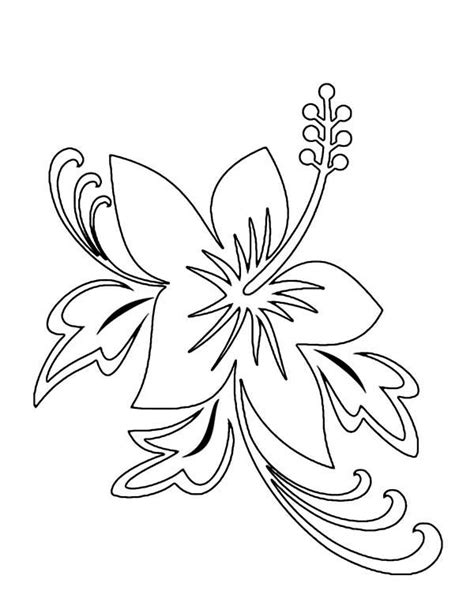 flower tattoo coloring page kids play color