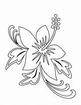 Coloring Tattoo Flower Flowers Color sketch template