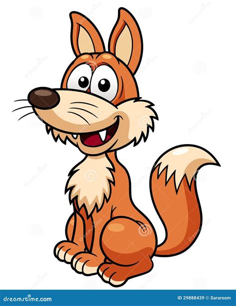 cartoon fox royalty  stock images image