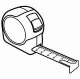 Tape Measure Coloring Pages Measuring Tools Clipart Construction Color Tool Tapes Para Printable Drawing Magnet Clip Colouring Book Cartoon Steel sketch template
