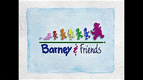 barney  friends theme song slow motion youtube