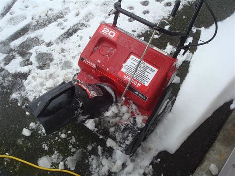 craftsman   electric snowblower north saanich sidney victoria