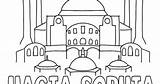 Hagia Coloring Sophia sketch template