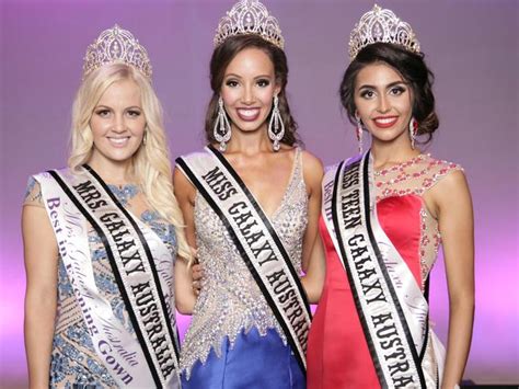 Armed With Lofty Ambitions Newly Crowned Miss Galaxy Is Heading To The