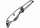 Knife Coloring Pages Designlooter Edupics 620px 62kb sketch template