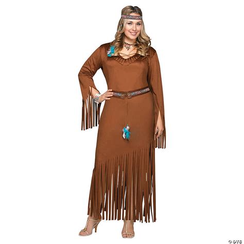 Women’s Plus Size Native American Summer Beauty Costume Xxxl