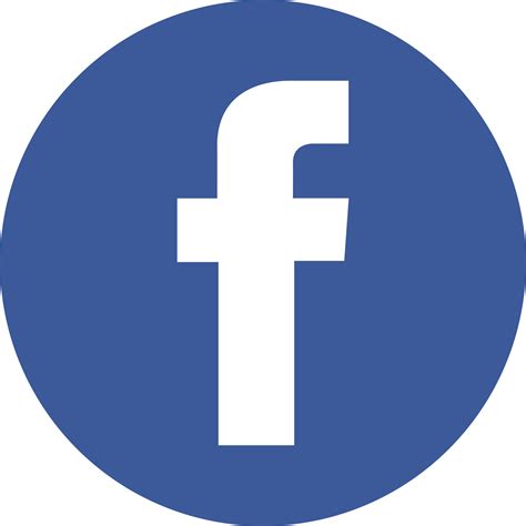 facebook logo png transparent background white
