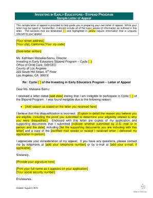 sample appeal letter  unemployment benefits