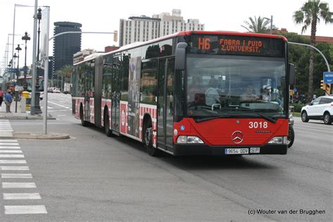 openbaar vervoer wereldwijd met de bus  barcelona