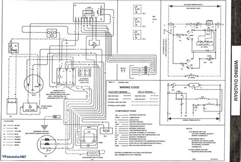 american standard hvac wiring diagram
