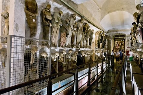 visit underground catacombs  italy