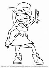 Subway Surfers Lucy Draw Surf Surfer sketch template