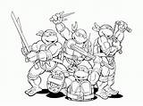 Coloring Ninja Pages Christmas Turtles Turtle Popular Teenage Mutant sketch template