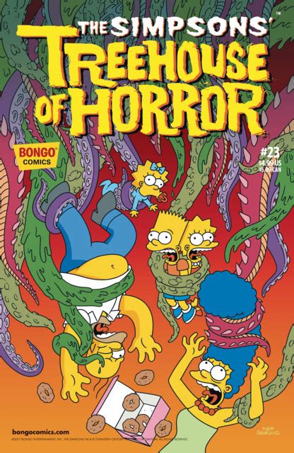 Bart Simpson S Treehouse Of Horror 10 Monsters Of Rock Issue Issue
