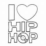 Hop Hip Coloring Pages Dance Rap Printable Colouring Color Sheets Hiphop Party Books Dancing Book Choose Board Uploaded sketch template
