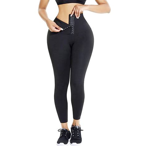buy fittoo womens high waisted compression workout leggings slimming