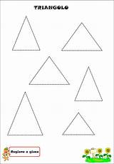 Triangolo Colorare Geometriche Schede Attività Triangolino Paese Albero Triangoli Didattiche Infanzia Oggetti Disegni Sulle Blocchi Logici Poldo Imparaconpoldo Geometria Quadrato sketch template