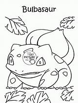 Pokemon Coloring Pages Bulbasaur Kids Characters Wuppsy Printables Colouring Blastoise Choose Board Getdrawings Drawing sketch template