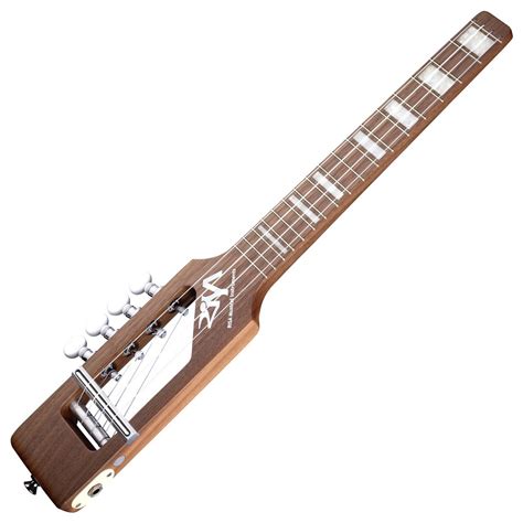 risa uke solid tenor electric ukulele natural  gearmusic