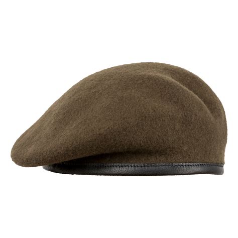 commando beret dark brown